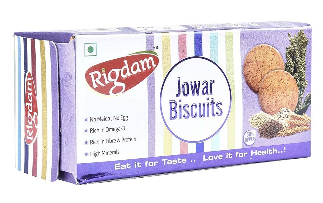 Rigdam Jowar Biscuits    Box  75 grams